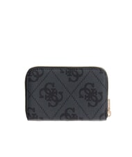 GUESS LAUREL 2 Cartera mediana con cremallera y estampado del logotipo 4G bolsa de asas Vikky Large Roo Coalog - Carteras Mujer - 4