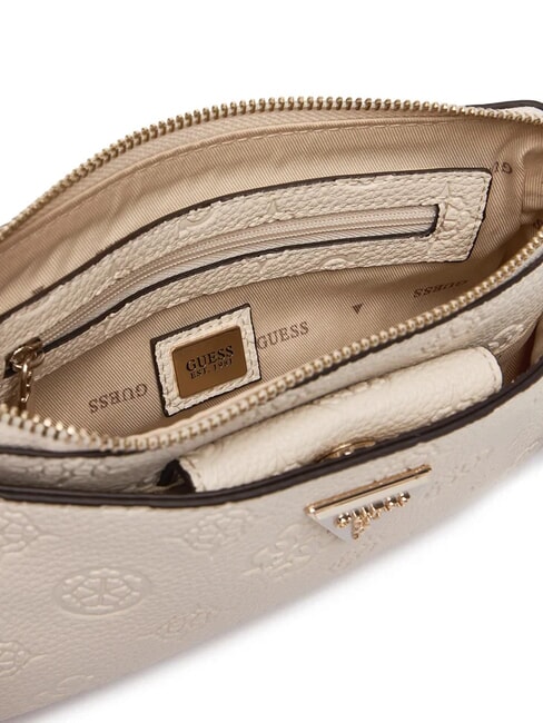 CRESIDIA 2 Bolso de hombro Peony con logotipo en relieve logotipo blanquecino - Bolsos Mujer