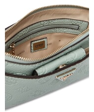 GUESS CRESIDIA 2 Bolso de hombro Peony con logotipo en relieve logotipo de salvia clara - Bolsos Mujer - 5