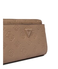 GUESS CRESIDIA 2 Bolso de hombro Peony con logotipo en relieve logotipo de color topo oscuro - Bolsos Mujer - 3