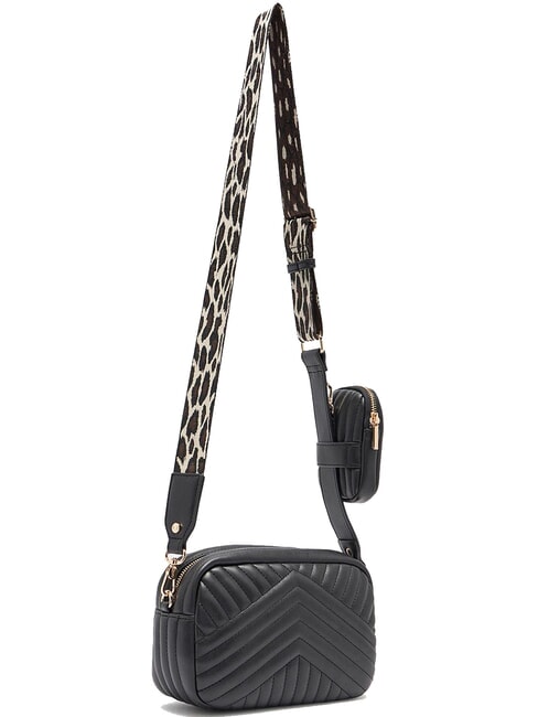 LOGO Mini bolso de hombro NEGRO - Bolsos Mujer