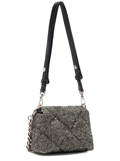 LAPUFFY Mini bolso de hombro, con correa para el hombro NEGRO - Bolsos Mujer