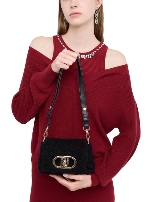 LAPUFFY Bolso de hombro micro, con correa para el hombro NEGRO - Bolsos Mujer