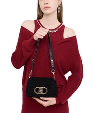 LIUJO LAPUFFY Bolso de hombro micro, con correa para el hombro NEGRO - Bolsos Mujer - 4