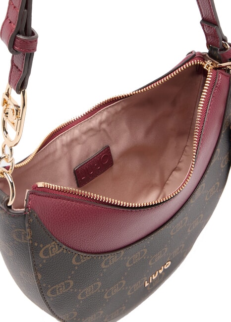CIRRY Bolso de hombro peque&ntilde;o con borla vino tinto - Bolsos Mujer