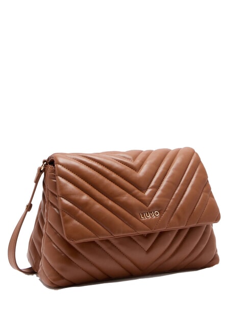 LUNNY Bolso hobo acolchado mediano pan de jengibre - Bolsos Mujer