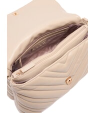 LIUJO LUNNY Bolso hobo acolchado mediano NEUTRAL - Bolsos Mujer - 3