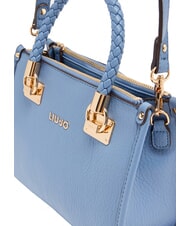 LIUJO MANHATTAN Bolso peque&ntilde;o mezclilla clara - Bolsos Mujer - 3