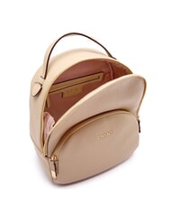 LIUJO MANHATTAN Mochila redonda mediana con bolsillo arena - Bolsos Mujer - 4