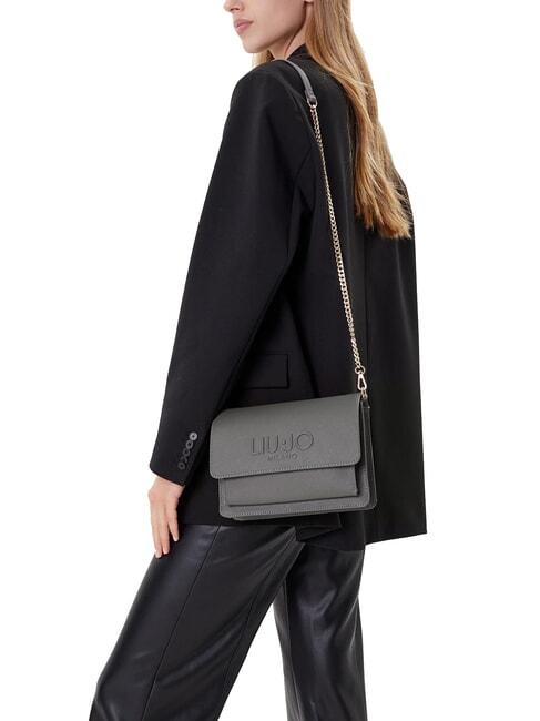 HALONA Bolso de hombro antracita - Bolsos Mujer