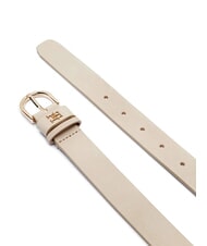 TOMMY HILFIGER TH ESSENTIAL Cintur&oacute;n de piel nobuk para mujer s&aacute;ndalo - Cinturones - 3