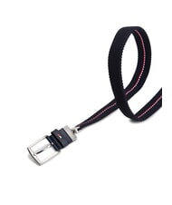 TOMMY HILFIGER REVERSIBLE Cintur&oacute;n de tela de doble cara espacio azul - Cinturones - 5