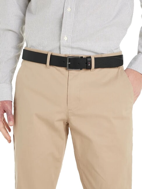 OLIVER Cintur&oacute;n de cuero negro - Cinturones