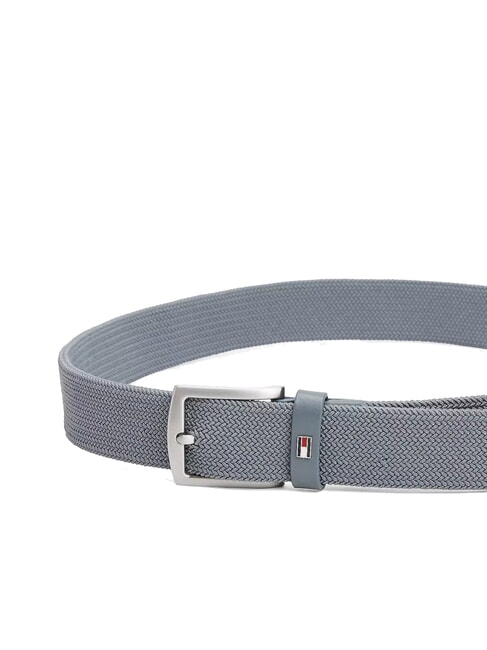 DENTON ELASTIC Cintur&oacute;n de tela tejida para hombre gris nublado - Cinturones