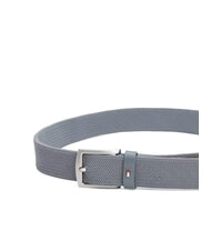 TOMMY HILFIGER DENTON ELASTIC Cintur&oacute;n de tela tejida para hombre gris nublado - Cinturones - 3