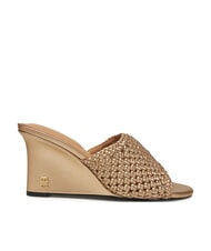 TOMMY HILFIGER TH Sandalias altas de crochet metalizadas oro - Zapatos Mujer - 2