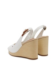 TOMMY HILFIGER TH Alpargatas de cu&ntilde;a alta crudo - Zapatos Mujer - 5