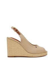 TOMMY HILFIGER TH Alpargatas de cu&ntilde;a alta r&aacute;bano picante - Zapatos Mujer - 2