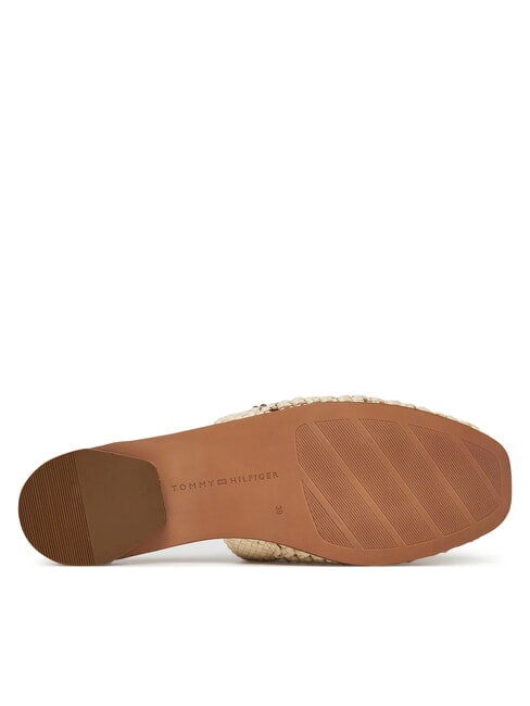 TH CROCHET Zapatillas tipo mule para mujer muselina - Zapatos Mujer