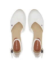 TOMMY HILFIGER TH Zapatos de alpargatas con cu&ntilde;a crudo - Zapatos Mujer - 4