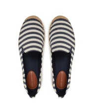 TOMMY HILFIGER TH Alpargatas de lona estiramiento aut&eacute;ntico - Zapatos Mujer - 3