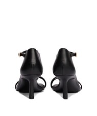 TOMMY HILFIGER TH Sandalias altas de piel con tira negro - Zapatos Mujer - 5