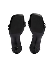 TOMMY HILFIGER TH Sandalias altas de piel con tira negro - Zapatos Mujer - 6