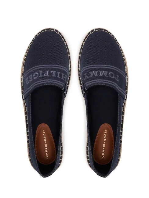 TH Alpargatas de plataforma en lona espacio azul - Zapatos Mujer