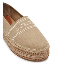 TOMMY HILFIGER TH Alpargatas de plataforma en lona r&aacute;bano picante - Zapatos Mujer - 3