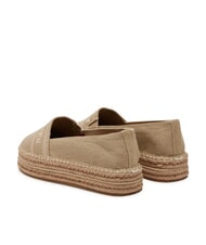 TOMMY HILFIGER TH Alpargatas de plataforma en lona r&aacute;bano picante - Zapatos Mujer - 5