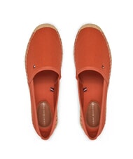 TOMMY HILFIGER TH Alpargatas de lona para mujer rojo - Zapatos Mujer - 3
