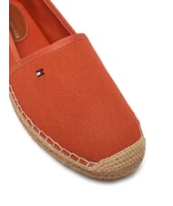 TOMMY HILFIGER TH Alpargatas de lona para mujer rojo - Zapatos Mujer - 4