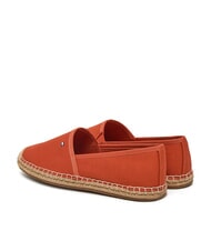 TOMMY HILFIGER TH Alpargatas de lona para mujer rojo - Zapatos Mujer - 5