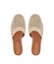 TOMMY HILFIGER TH CROCHET Zapatillas tipo mule para mujer muselina - Zapatos Mujer - 3