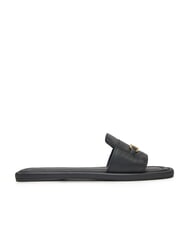 TOMMY HILFIGER TH Zapatillas de piel con logo negro - Zapatos Mujer - 2