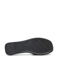 TOMMY HILFIGER TH Zapatillas de piel con logo negro - Zapatos Mujer - 6