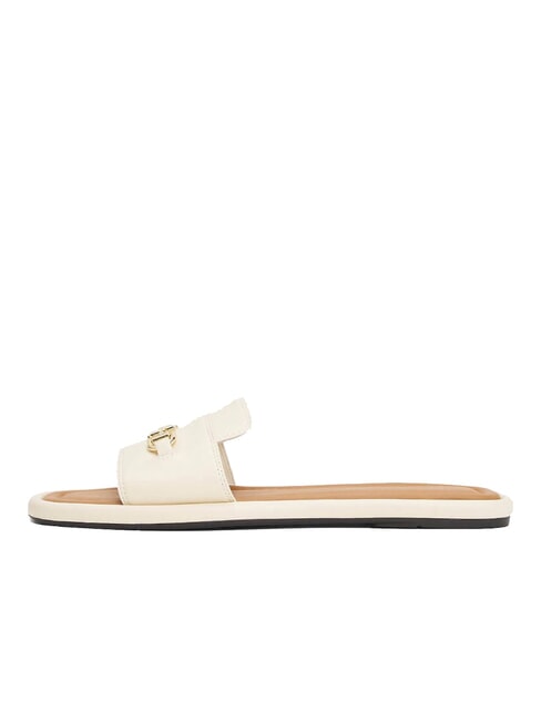TH Zapatillas de piel con logo muselina - Zapatos Mujer