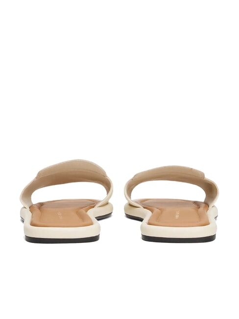TH Zapatillas de piel con logo muselina - Zapatos Mujer
