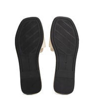 TOMMY HILFIGER TH Zapatillas de piel con logo muselina - Zapatos Mujer - 6