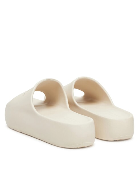 CHUNKY POOL SLIDE Zapatillas de plataforma para mujer papel prensa - Zapatos Mujer