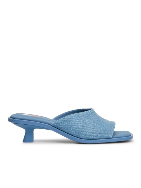 NOHO Zapatillas de tac&oacute;n bajo dril - Zapatos Mujer