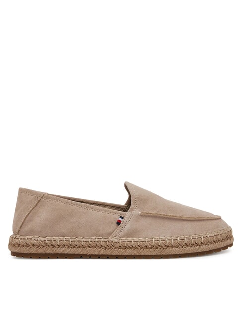 TH FLEX Alpargatas de piel de ante beige - Zapatos Hombre