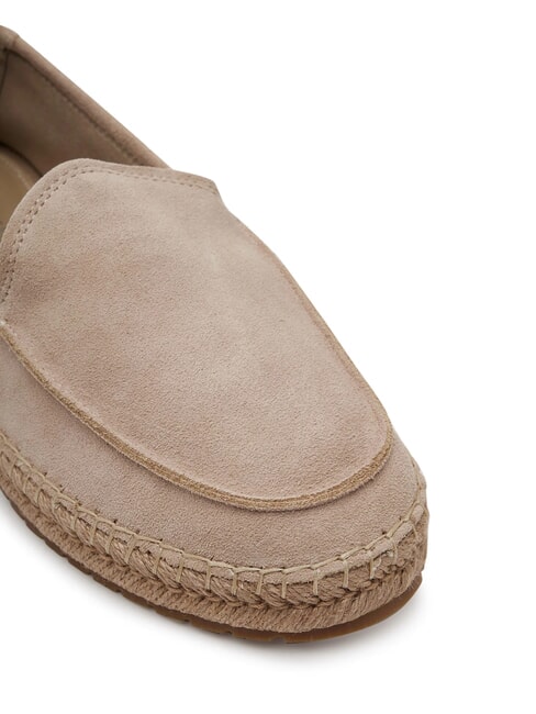 TH FLEX Alpargatas de piel de ante beige - Zapatos Hombre