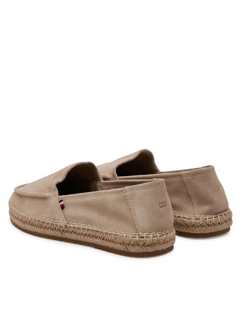 TH FLEX Alpargatas de piel de ante beige - Zapatos Hombre
