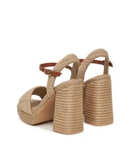 TOMMY HILFIGER TH ROPE Sandalias de cu&ntilde;a alta r&aacute;bano picante - Zapatos Mujer - 5