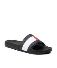 TOMMY HILFIGER TH FLAG POOL Zapatillas de hombre negro - Zapatos Hombre - 8