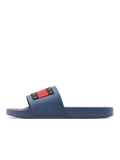 TOMMY JEANS Pool Slide zapatillas de goma costa azul - Zapatos Hombre