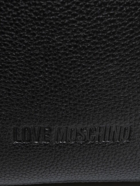 SQUARE Bolsa de compras con asas de cadena negro - Bolsos Mujer