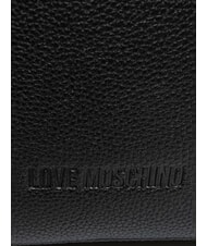 LOVE MOSCHINO SQUARE Bolsa de compras con asas de cadena negro - Bolsos Mujer - 3