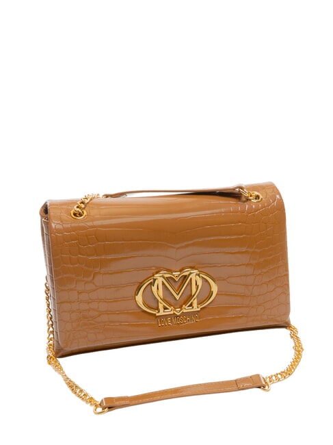 CROCO Convertible Bolso de hombro/bandolera camello2 - Bolsos Mujer